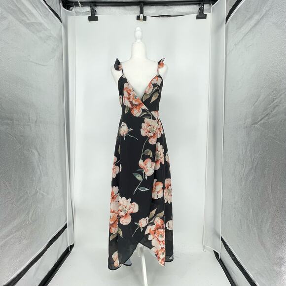 Boutique Sleeveless Floral Dress Size Medium - Picture 3 of 11